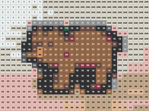 bead-pattern-Perler-Mini